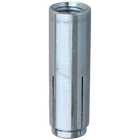 Dottie Short Drop-In Anchor, 5/8" Dia, 13/16" L, 18-8 Stainless Steel 25 PK DAS58